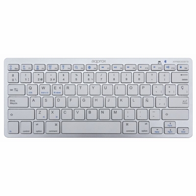 APPROX Teclado Bluetooth 3 0 silver